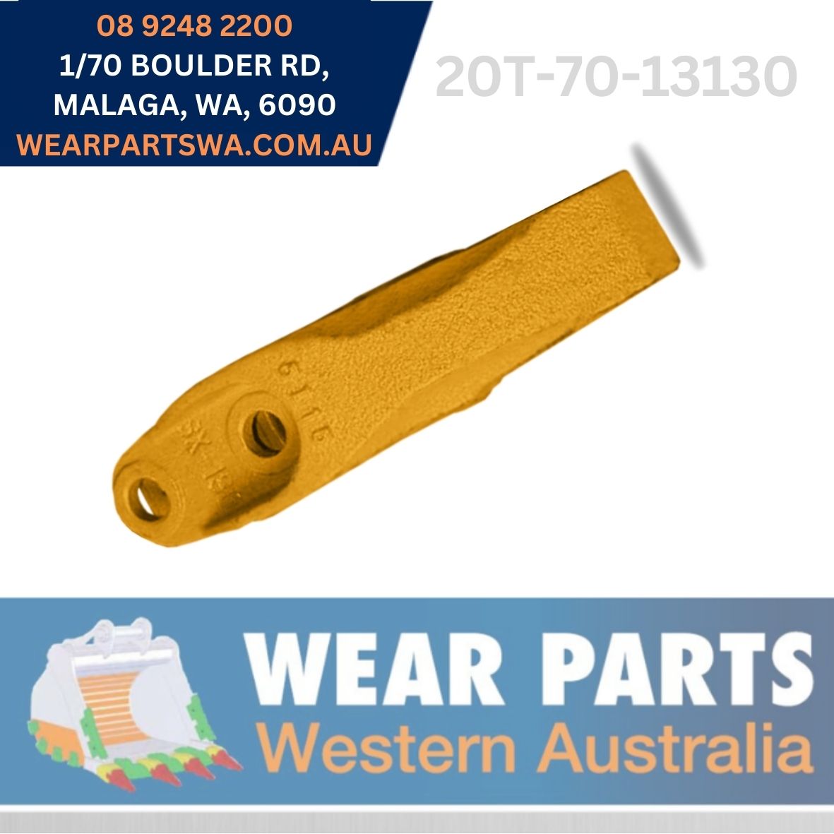 20T-70-13130 - Komatsu Style Unitooth