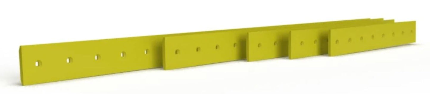 Double Bevel Universal Edge - 330mmX32mmX3200mm w 3/4" Bolt Holes