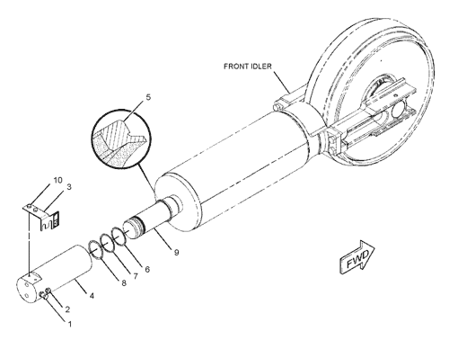 Adjust Gp for Caterpillar 330D, 336D, 325D Excavators (297-9151)