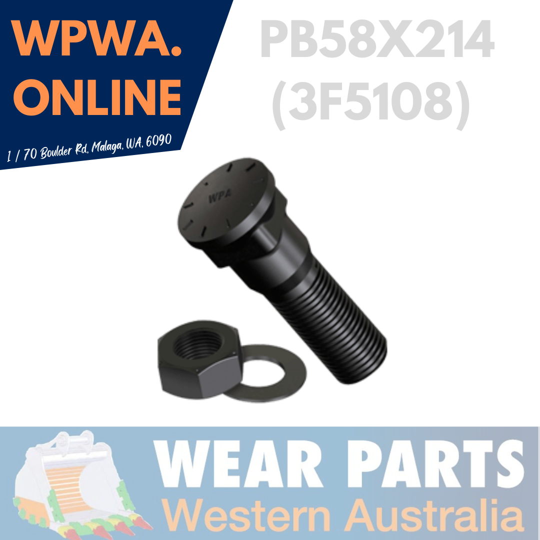 PB58X214 - Plow Bolt (3F5108) 5/8" x 2 1/4" (16mm x 57mm)