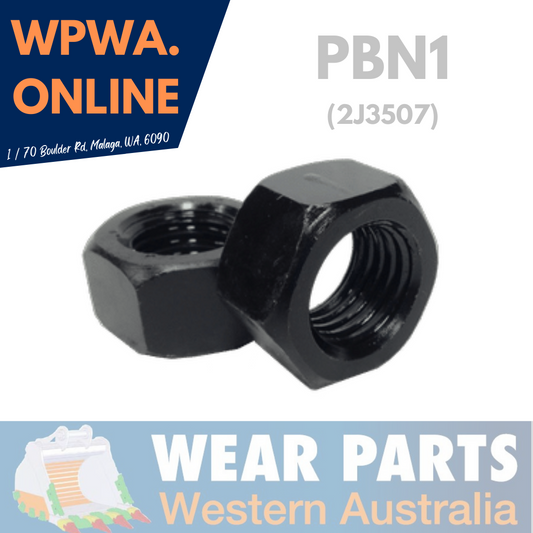 Plow Bolt Nut (2J3507) 25mm