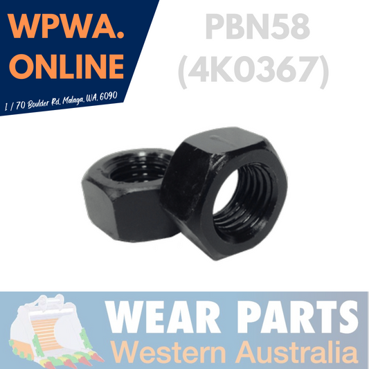 Plow Bolt Nut (4K0367) 16mm