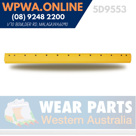5D9553 - GRADER BLADE HT 6'X6X5/8 - 13X5/8" HOLES, (232-70-12143)