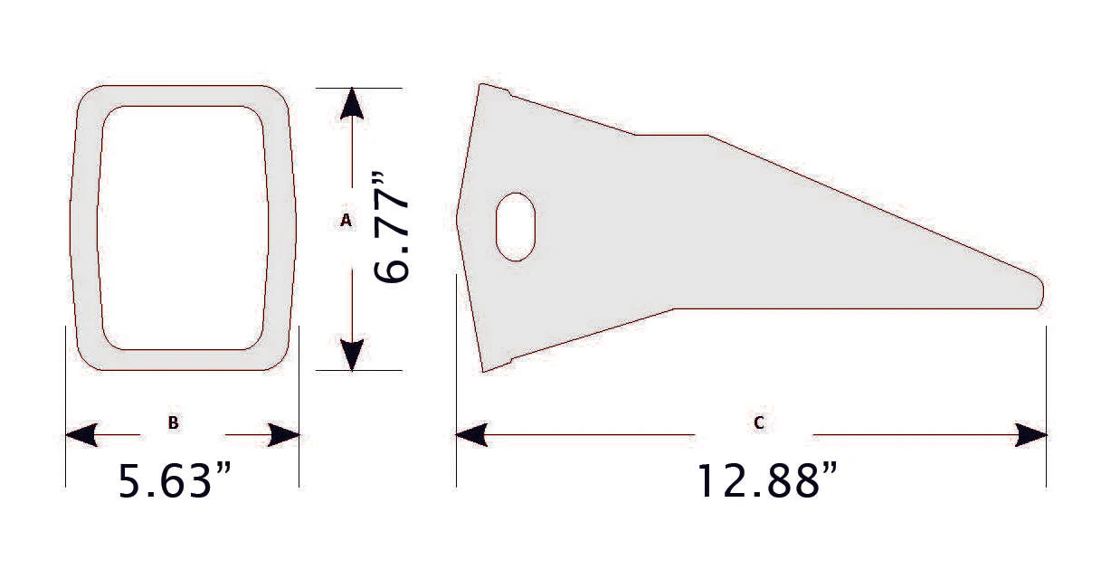 Ripper Centreline Short (K.1)