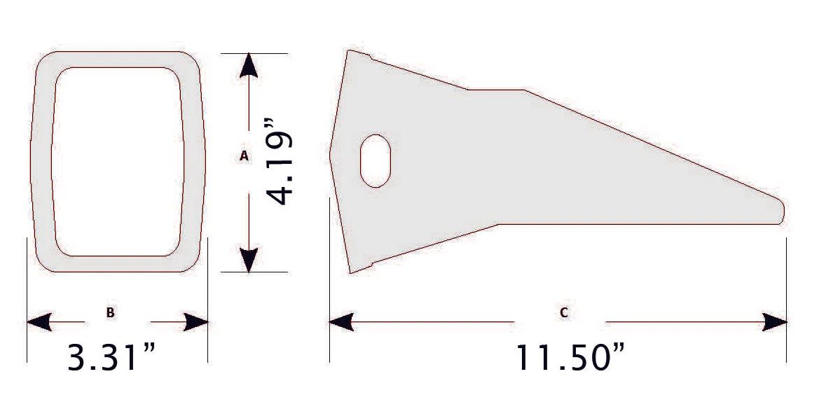 6Y0309 - CAT STYLE D4 RIPPER PENETRATION