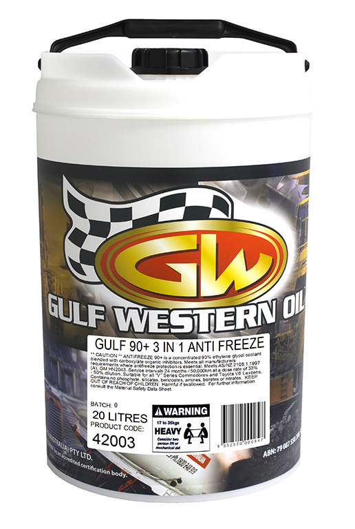 GULF 90 PLUS ANTI FREEZE