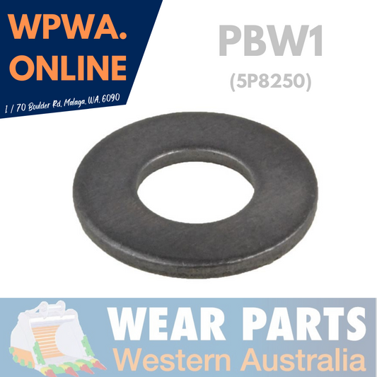 Plow Bolt Washer Flat 1" (5P8250) 25mm