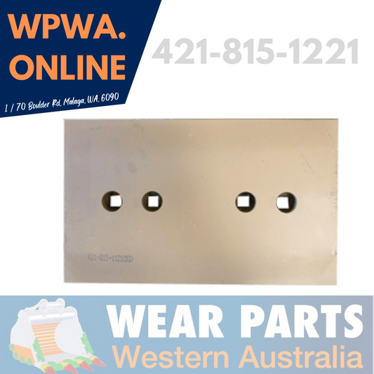 End Edge 50mm suits Dressta 542, Dressta 545, Komatsu WA420-1, Komatsu WA420-3, Komatsu WA450-1, Komatsu WA450-2, Komatsu WA450-3, Komatsu WA450-5, Komatsu WA470-1, Komatsu WA470-3, Komatsu WA470-5, Komatsu WA480-5, Komatsu WA480-6,