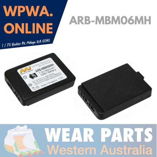 Battery for Autec crane remote control transmitters (PN:ARB-MBM06MH)